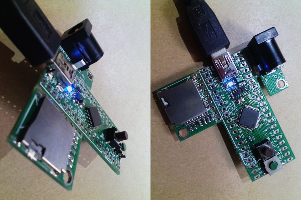 the Momiji-momi^2 board I/O