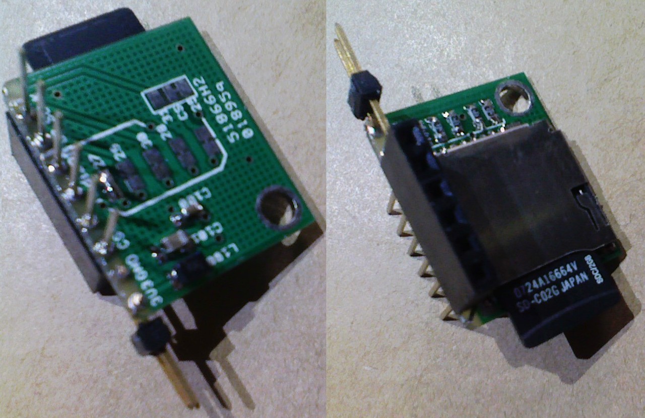 detached SD-card part